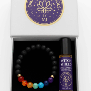 7 chakra diffuser bracelet