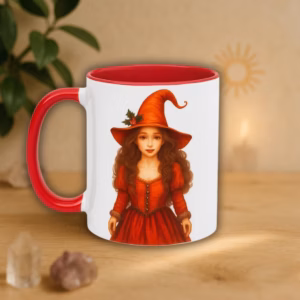 cozy witch ritual mug double sided