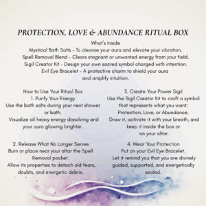 Protection Love Abundance Ritual Box
