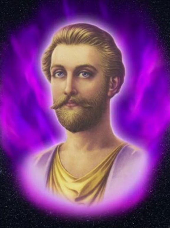 Saint Germain and the Violet Flame of Christmas