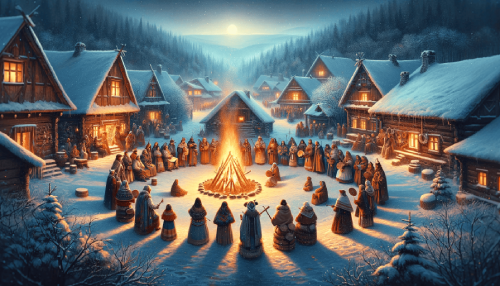 shared roots of winter traditions