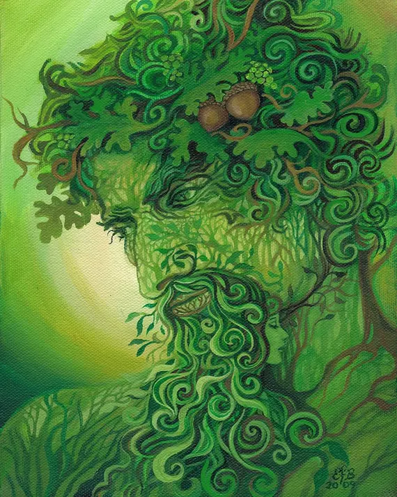the green man